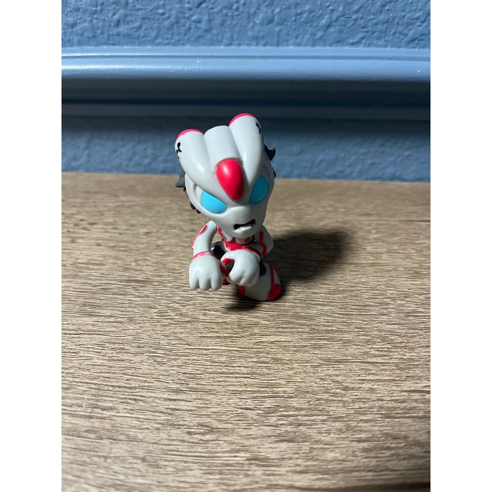 Cute Monster Figure Toy Collectible Red White Blue Eyes Kid Gift‎